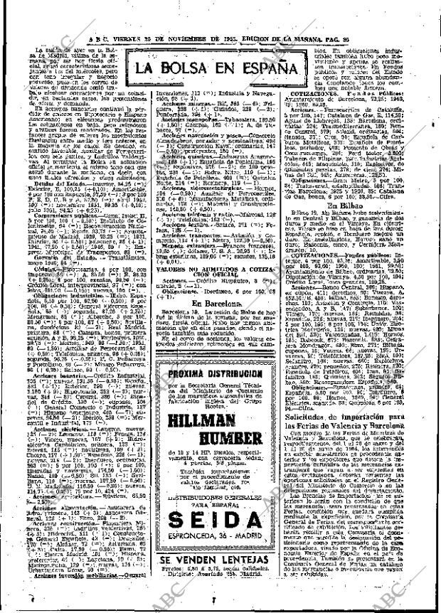 ABC MADRID 20-11-1953 página 30