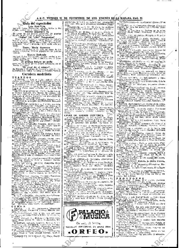 ABC MADRID 20-11-1953 página 32