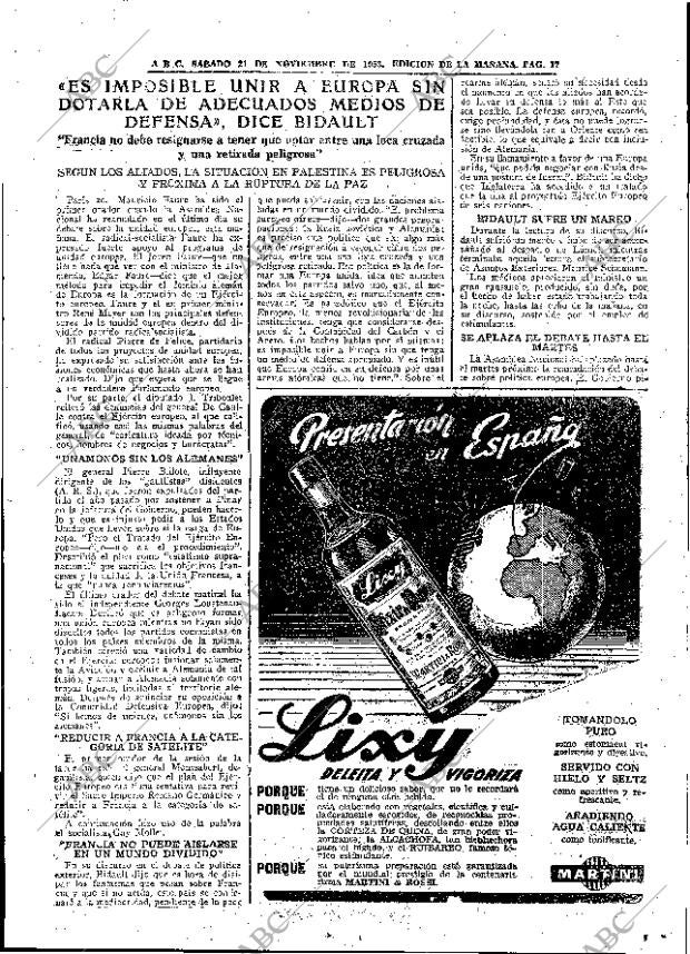 ABC MADRID 21-11-1953 página 17