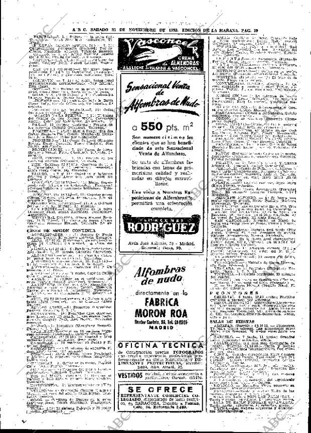 ABC MADRID 21-11-1953 página 39