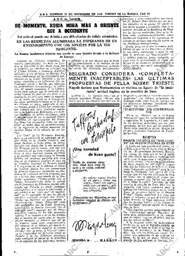 ABC MADRID 22-11-1953 página 49