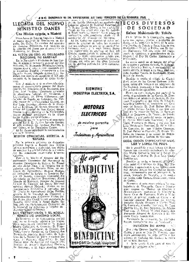 ABC MADRID 22-11-1953 página 52