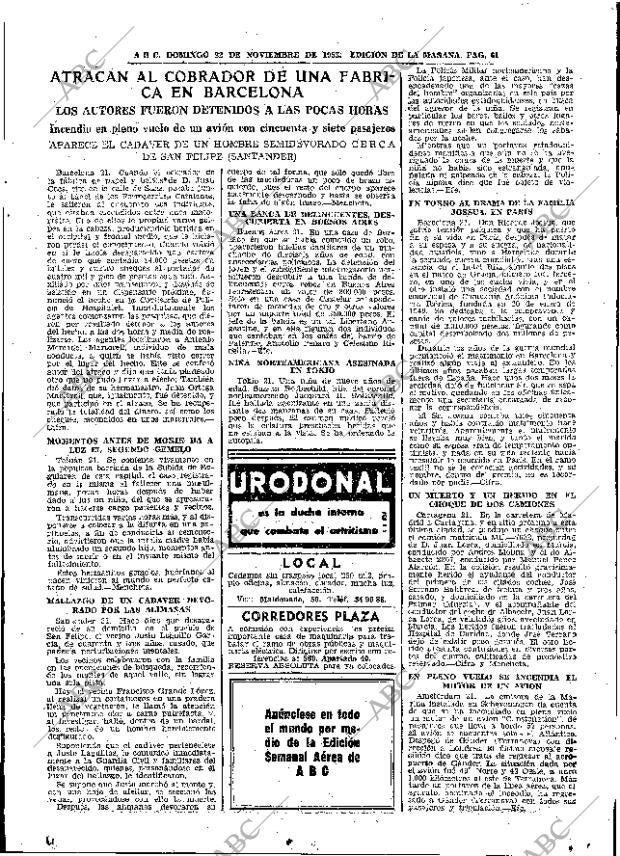 ABC MADRID 22-11-1953 página 61