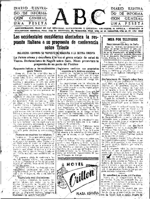 ABC SEVILLA 22-11-1953 página 23