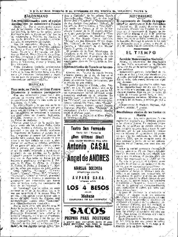 ABC SEVILLA 22-11-1953 página 39