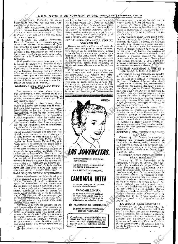 ABC MADRID 26-11-1953 página 28