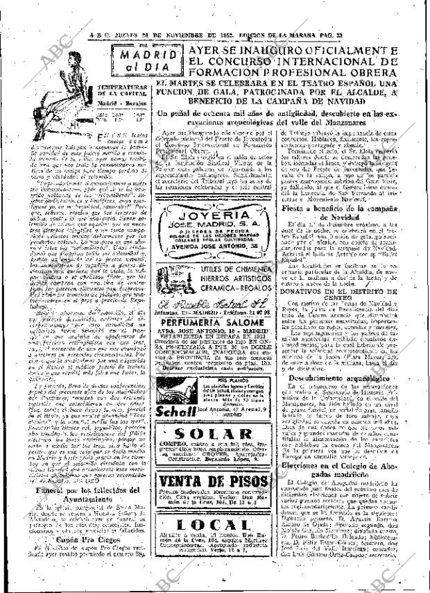 ABC MADRID 26-11-1953 página 33