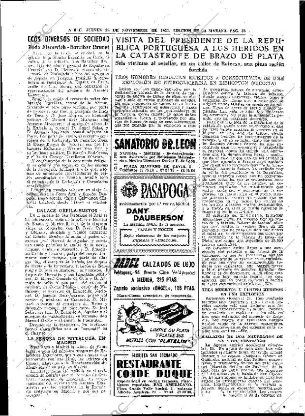 ABC MADRID 26-11-1953 página 35