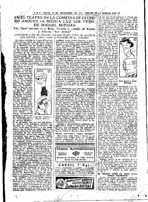 ABC MADRID 26-11-1953 página 37