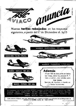 ABC MADRID 26-11-1953 página 4
