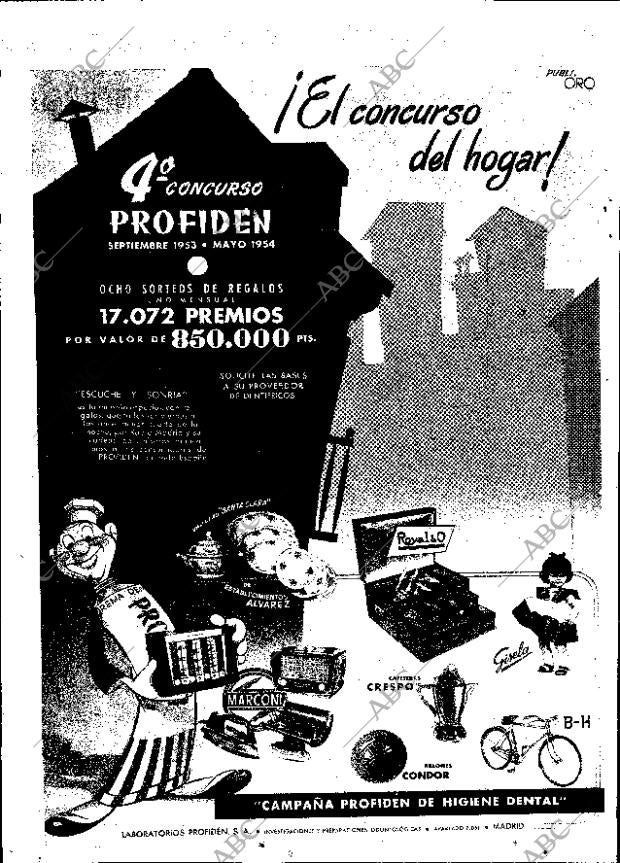 ABC MADRID 26-11-1953 página 8
