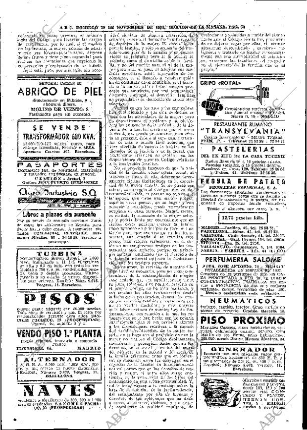 ABC MADRID 29-11-1953 página 50