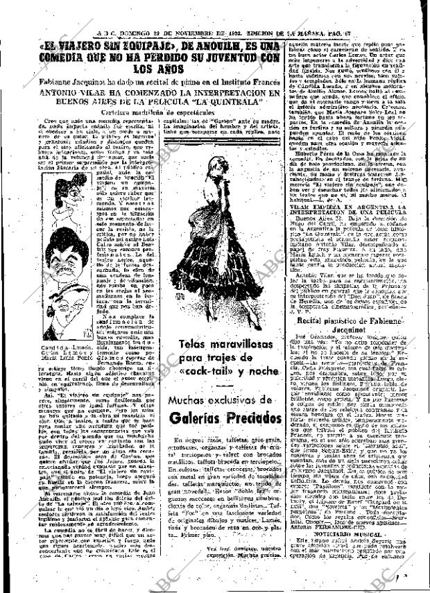 ABC MADRID 29-11-1953 página 67