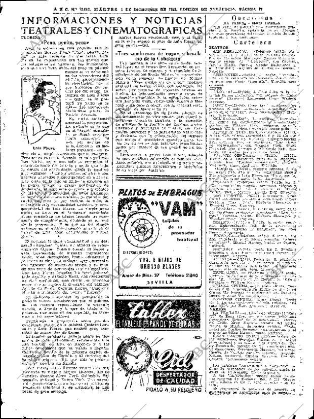 ABC SEVILLA 01-12-1953 página 27