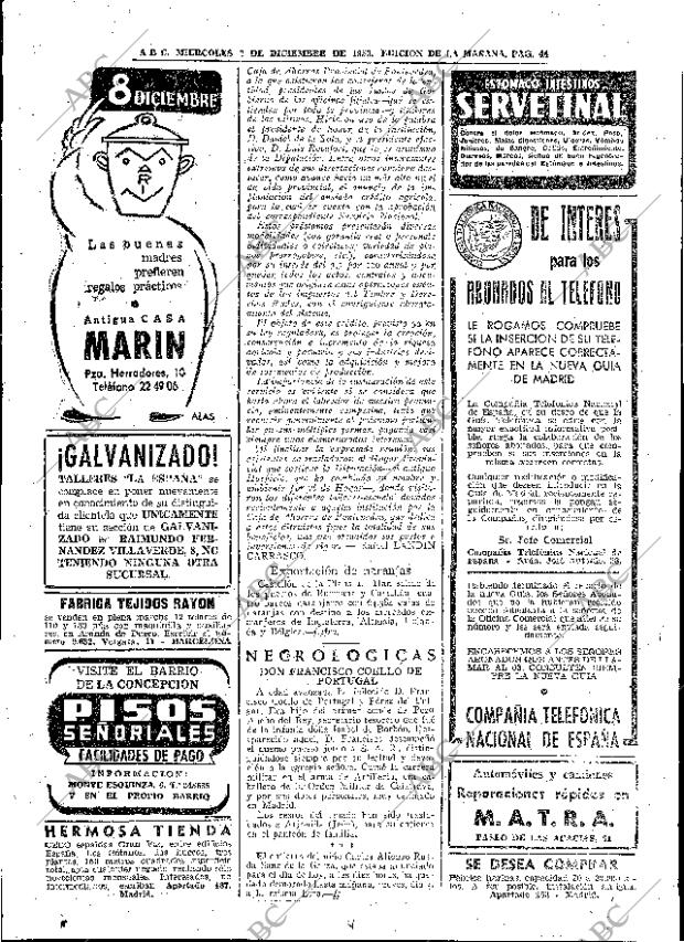 ABC MADRID 02-12-1953 página 44