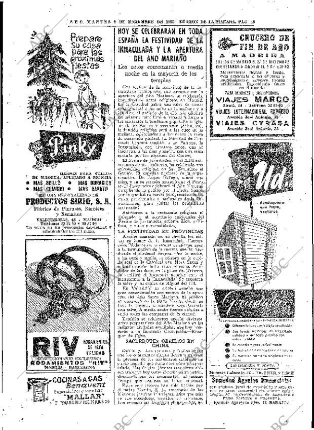 ABC MADRID 08-12-1953 página 45