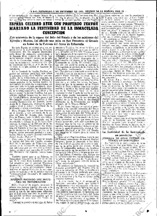 ABC MADRID 09-12-1953 página 18
