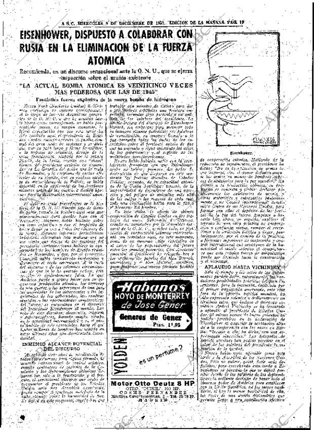 ABC MADRID 09-12-1953 página 19