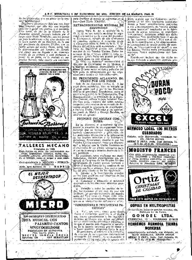 ABC MADRID 09-12-1953 página 20