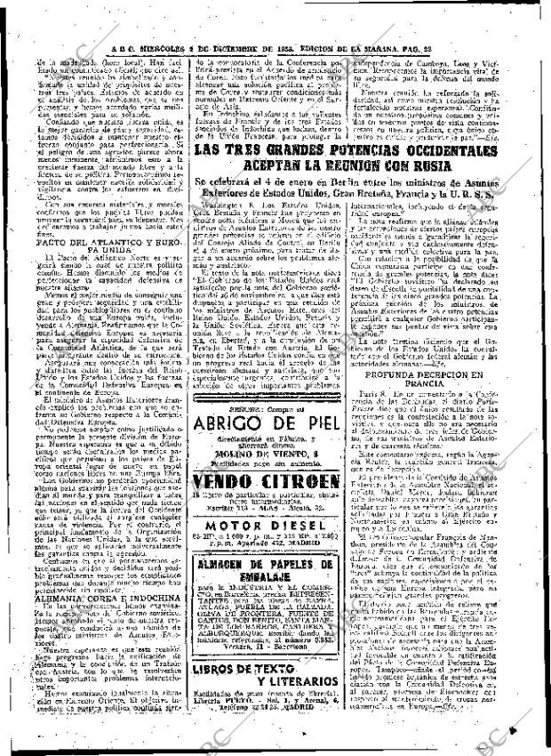 ABC MADRID 09-12-1953 página 22