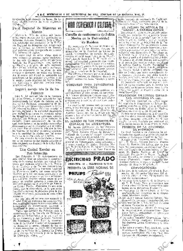 ABC MADRID 09-12-1953 página 28