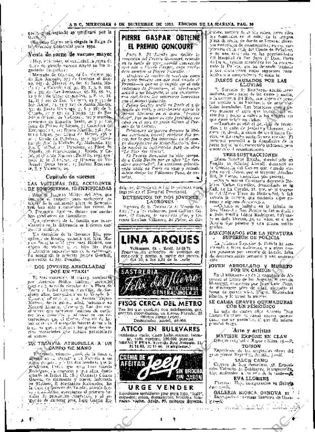 ABC MADRID 09-12-1953 página 30