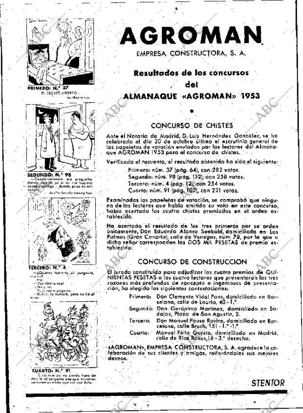 ABC MADRID 11-12-1953 página 28