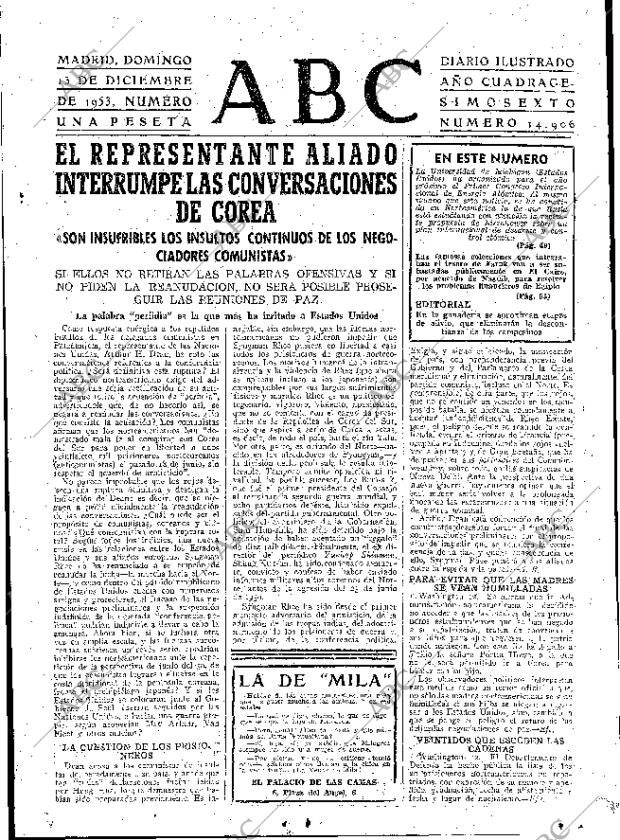 ABC MADRID 13-12-1953 página 45