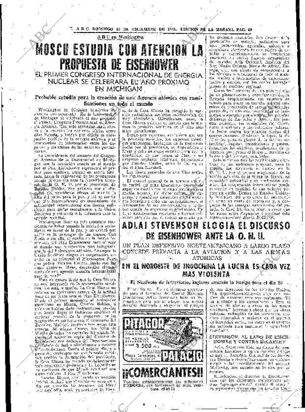 ABC MADRID 13-12-1953 página 47