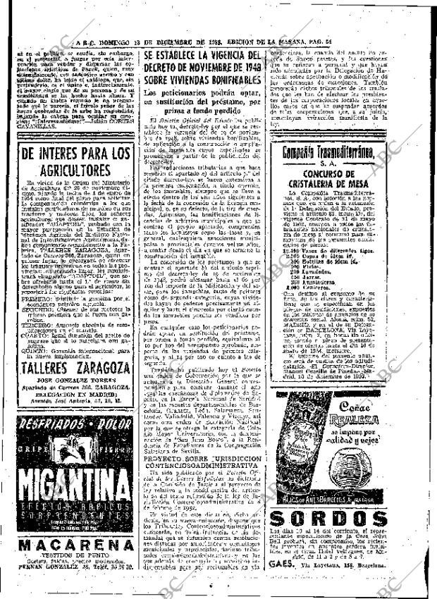 ABC MADRID 13-12-1953 página 52