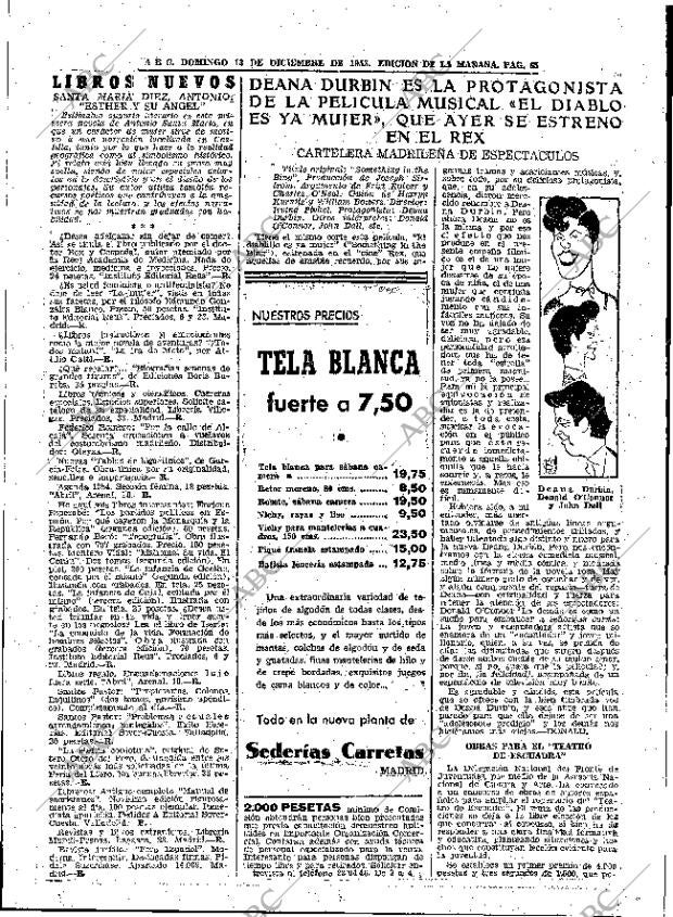 ABC MADRID 13-12-1953 página 63