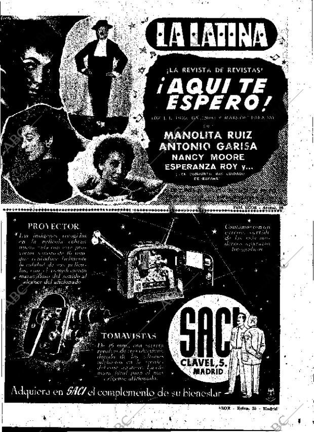 ABC MADRID 15-12-1953 página 25