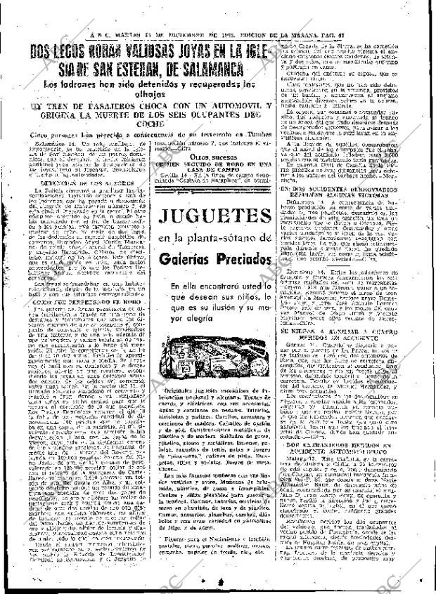 ABC MADRID 15-12-1953 página 45