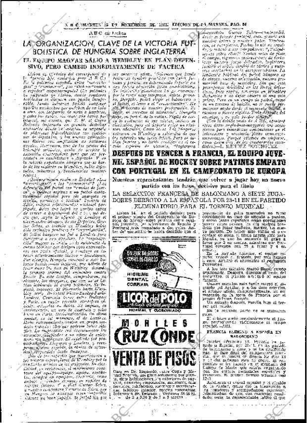 ABC MADRID 15-12-1953 página 54