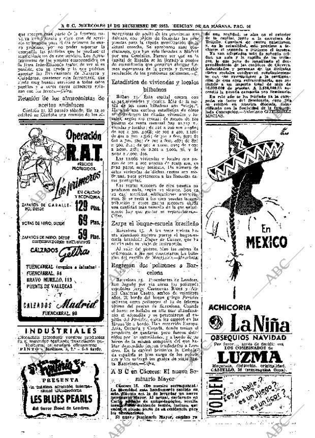 ABC MADRID 16-12-1953 página 46
