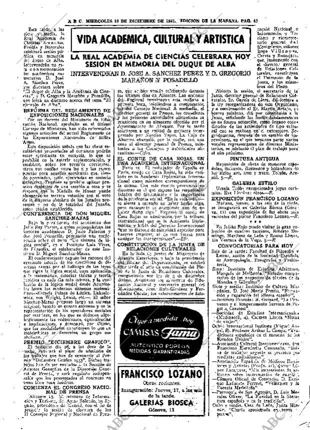 ABC MADRID 16-12-1953 página 49