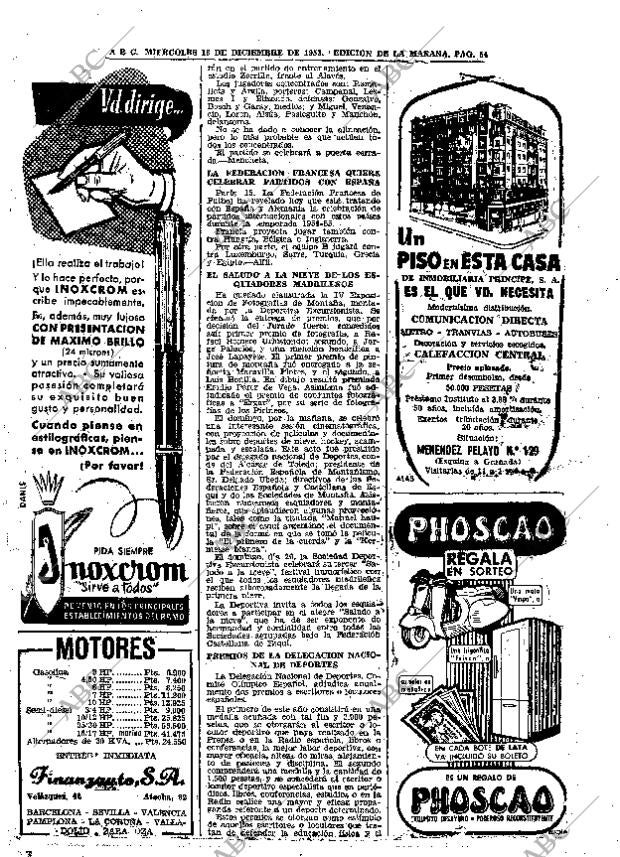 ABC MADRID 16-12-1953 página 54