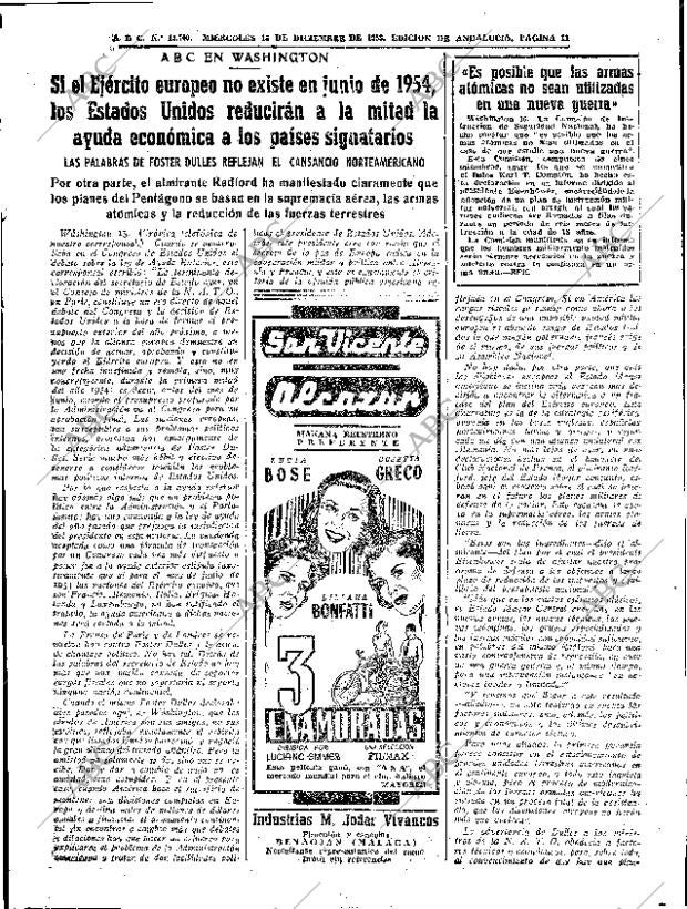 ABC SEVILLA 16-12-1953 página 11