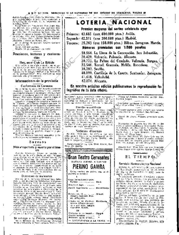 ABC SEVILLA 16-12-1953 página 20