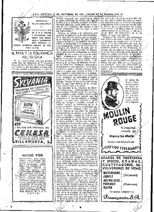 ABC MADRID 17-12-1953 página 32