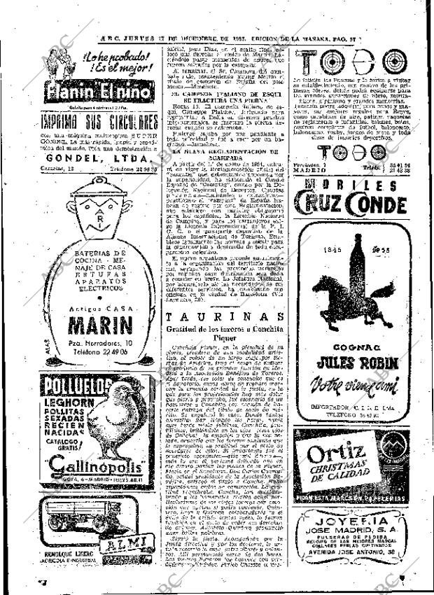 ABC MADRID 17-12-1953 página 57