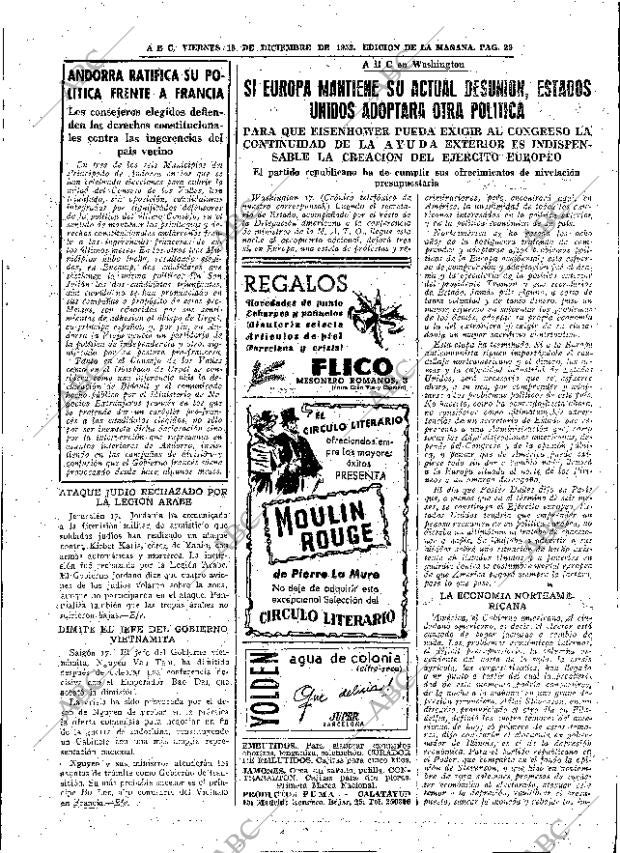 ABC MADRID 18-12-1953 página 29