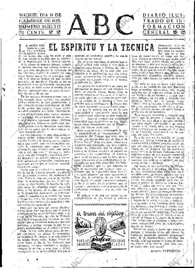 ABC MADRID 18-12-1953 página 3
