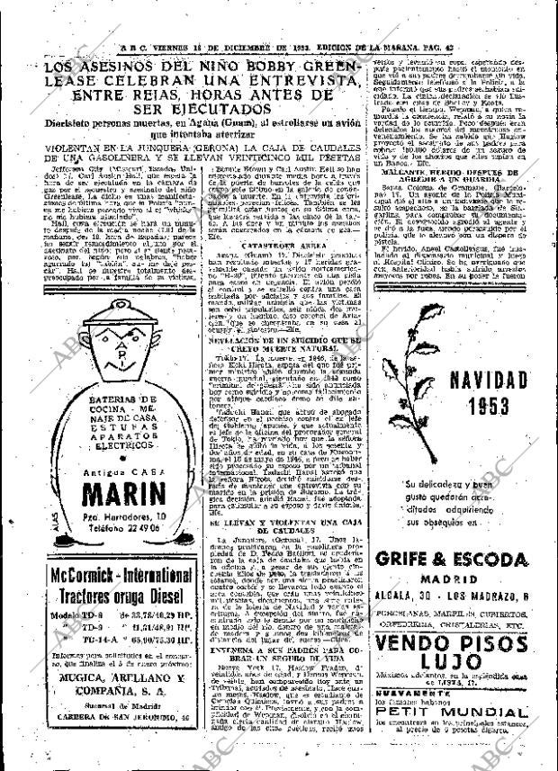 ABC MADRID 18-12-1953 página 42
