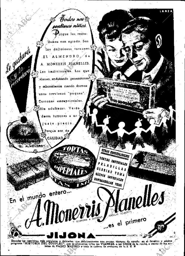 ABC MADRID 19-12-1953 página 2