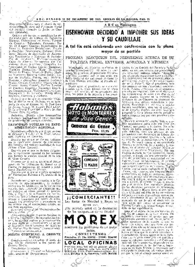 ABC MADRID 19-12-1953 página 27