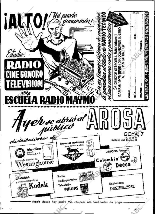 ABC MADRID 20-12-1953 página 44