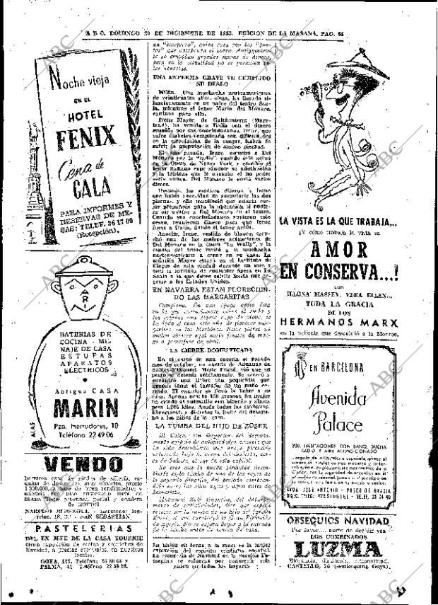 ABC MADRID 20-12-1953 página 62