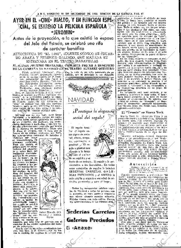 ABC MADRID 20-12-1953 página 65