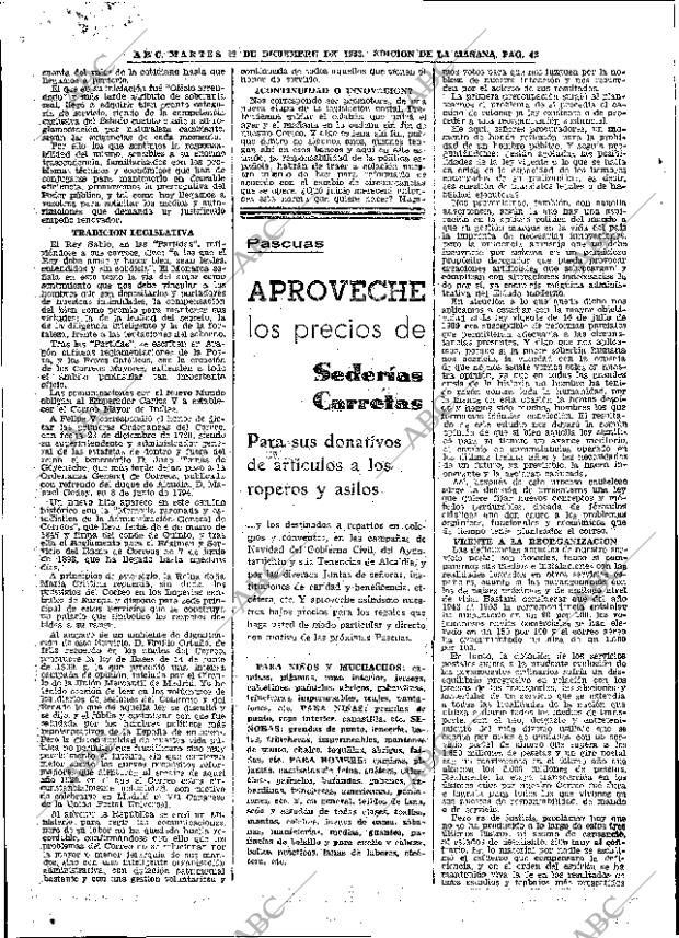 ABC MADRID 22-12-1953 página 42